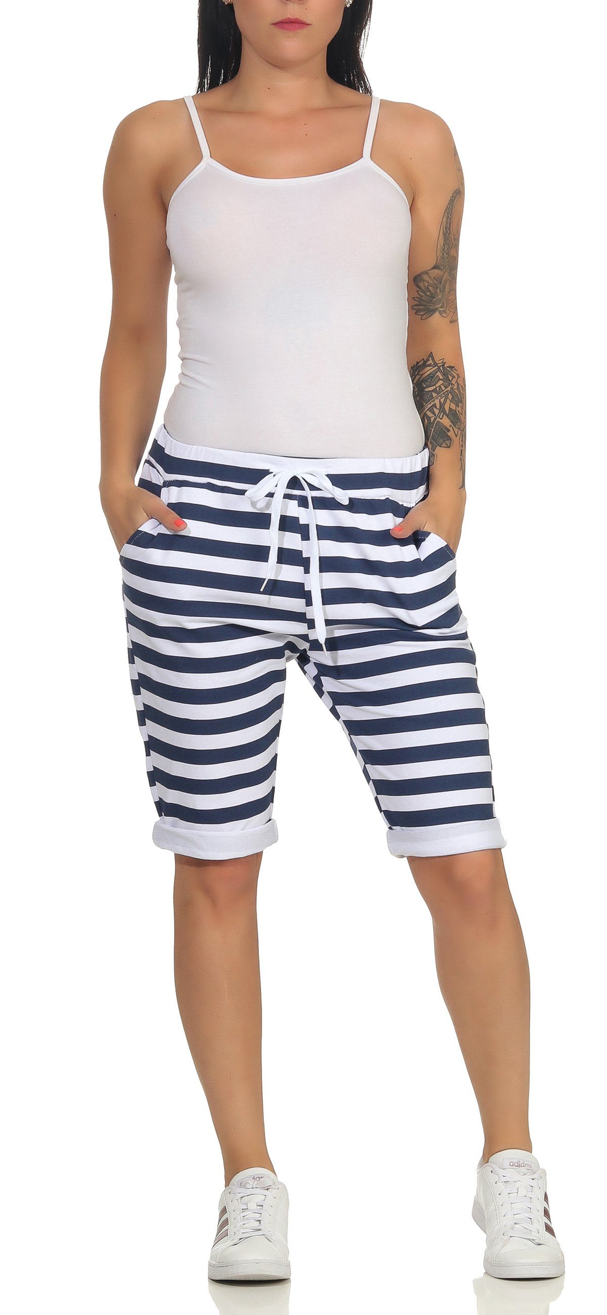 CLEO STYLE Bermudas Damen Bermuda 921 günstig online kaufen