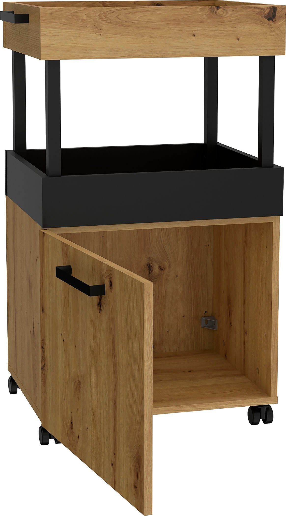 FORTE Barschrank Homebar Höhe ca. 88 cm – Bild 4 von 5