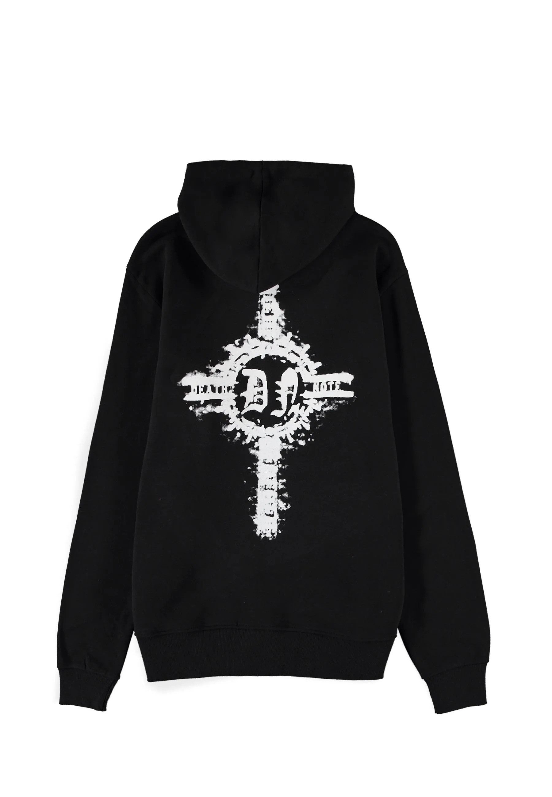 Death Note Kapuzensweatshirt Death Cross Skull Schädel Kreuz Zipper Hoodie