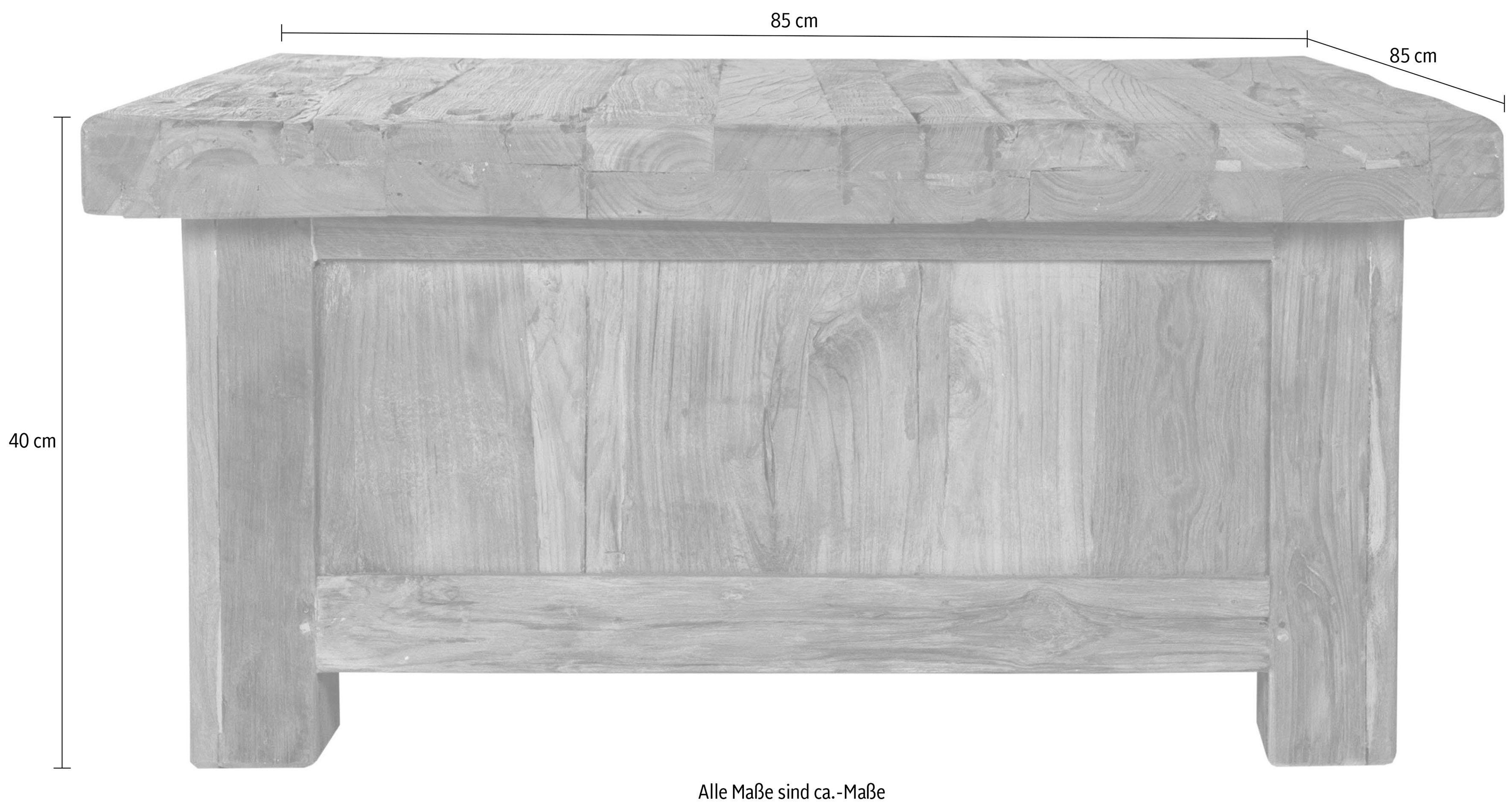 SIT Couchtisch Coral, aus recyceltem Teak-Altholz