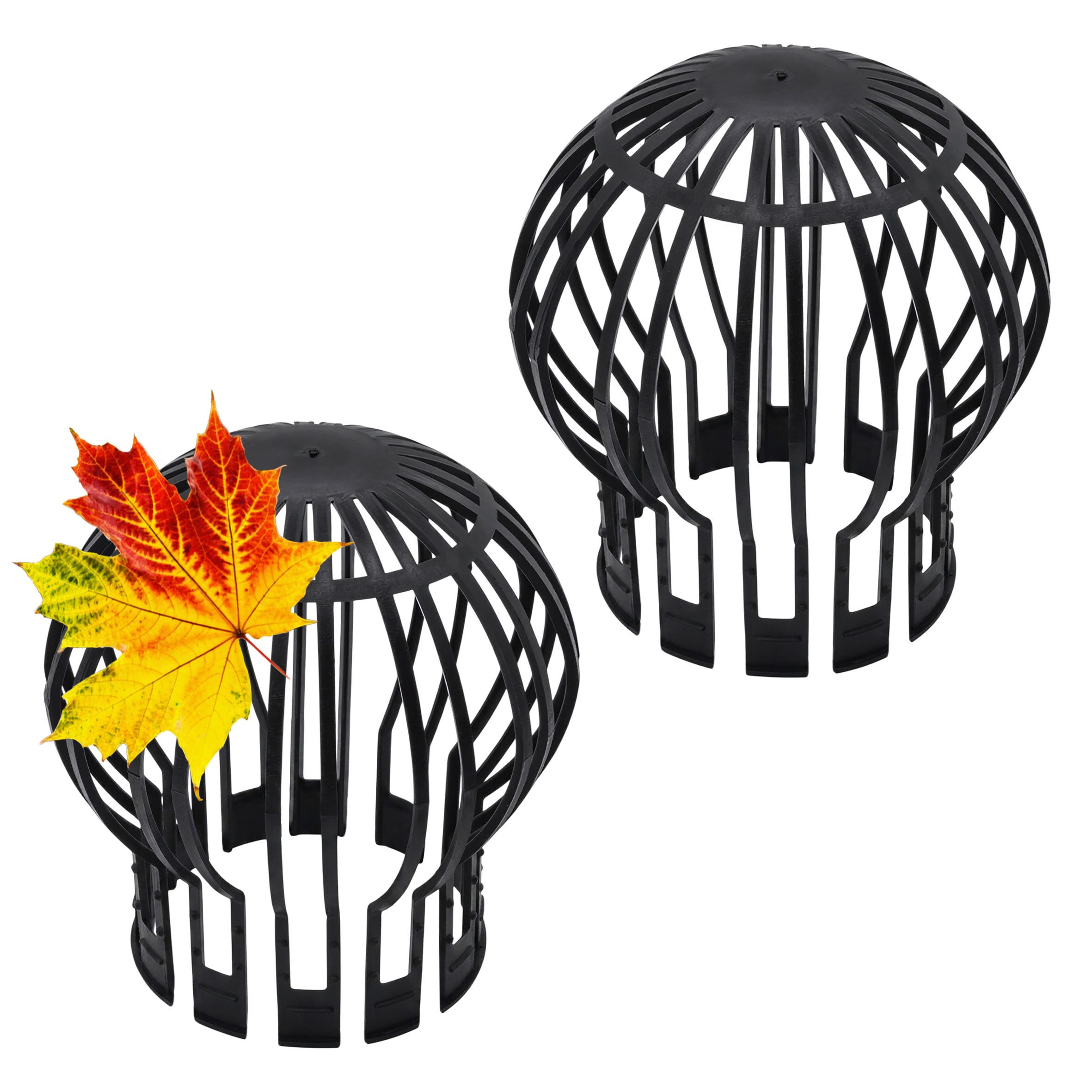 Haushalt International Schutzblech Fallrohrschutz im 2er Set - Dachrinnen Schutz (Set, 2 St., Fallrohrschutz), 2er Set