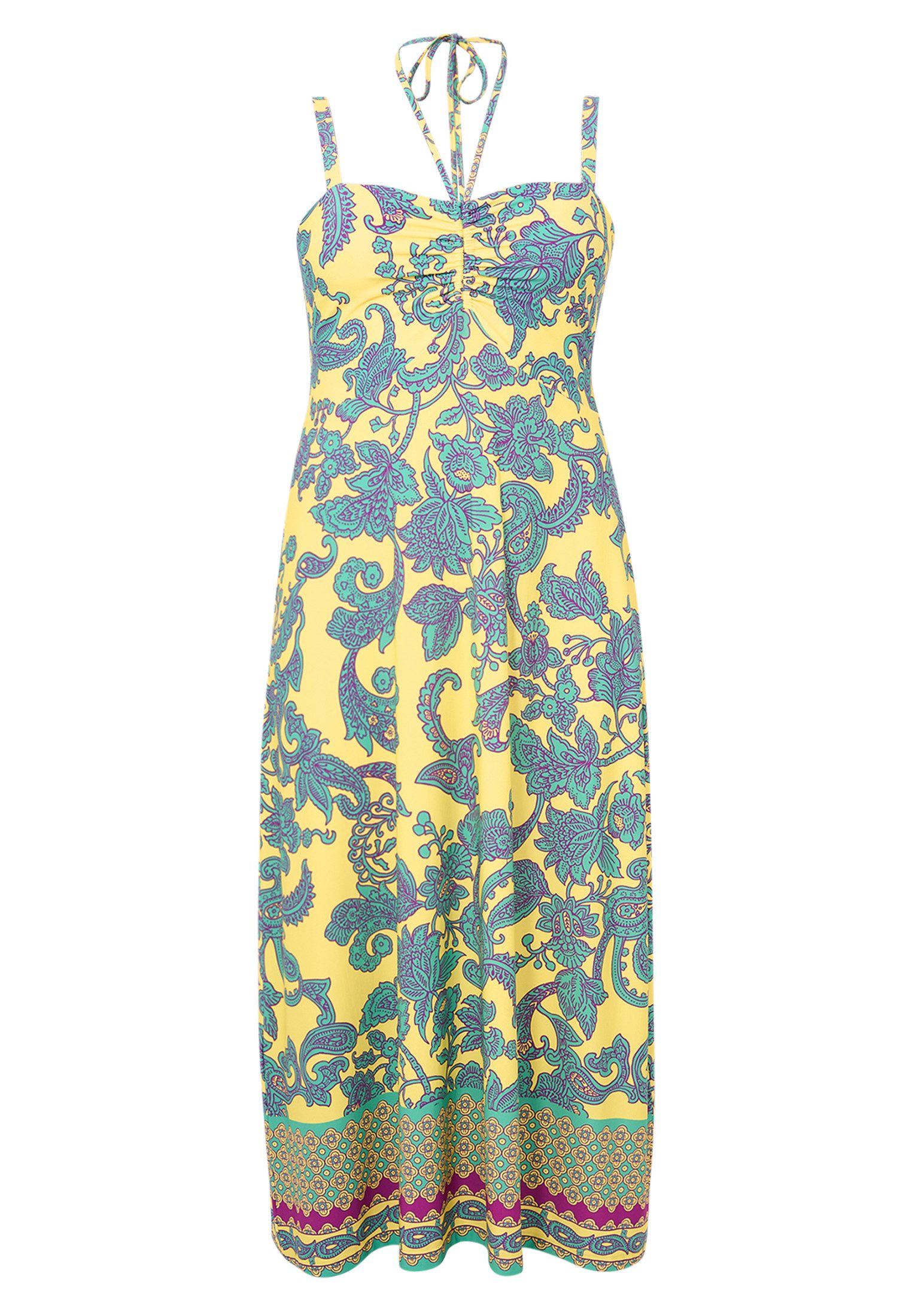 YOEK A-Linien-Kleid Damen Kleid ärmellos günstig online kaufen