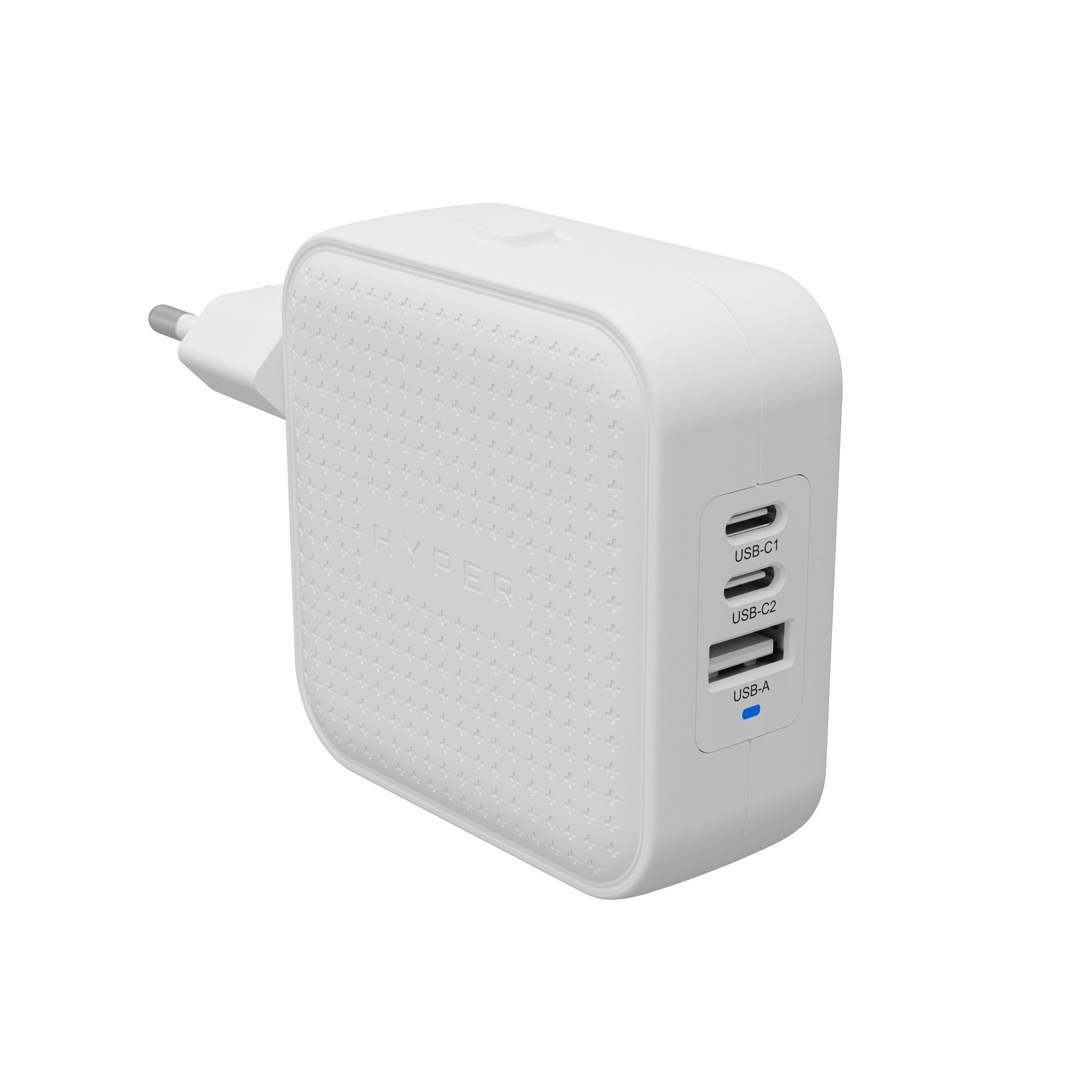 Targus HyperJuice 70W GaN Travel Charger 2x USB-C + 1x USB-A Schnelllade-Gerät