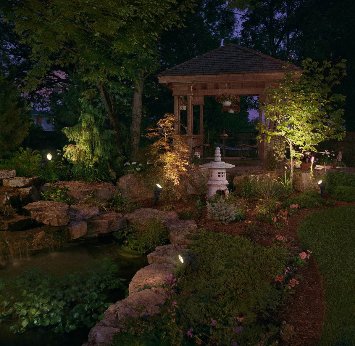 Ledvance LED Gartenleuchte LEDVANCE LED-Erdspießleuchte Endura Hybrid Spot Spike 12 V Erdstrahler