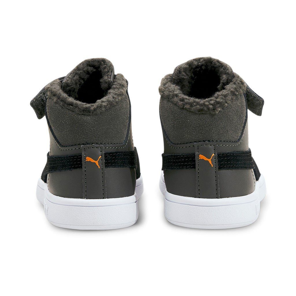 PUMA Winterschuhe Smash V2 Mid Fur Vorschule grau Kinder Sneaker