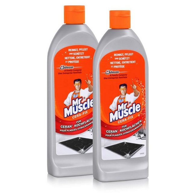 Mr Muscle Mr Muscle Cera-fix Glaskeramik- Ceran-Reiniger 200ml (2er Pack) Küchenreiniger