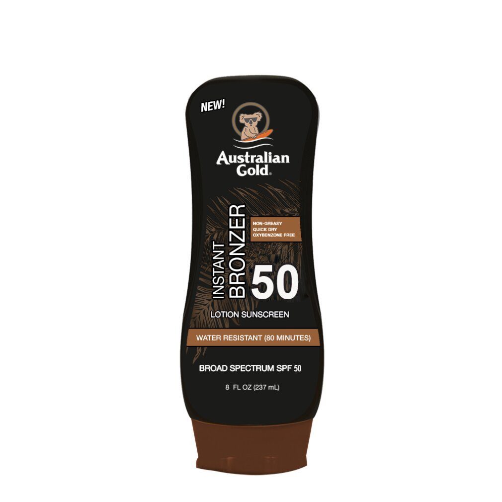 AUSTRALIAN Sonnenschutzcreme SUNSCREEN SPF50 lotion with bronzer 237ml mehr