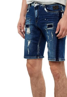 Rusty Neal Shorts Navito mit coolen Used-Details
