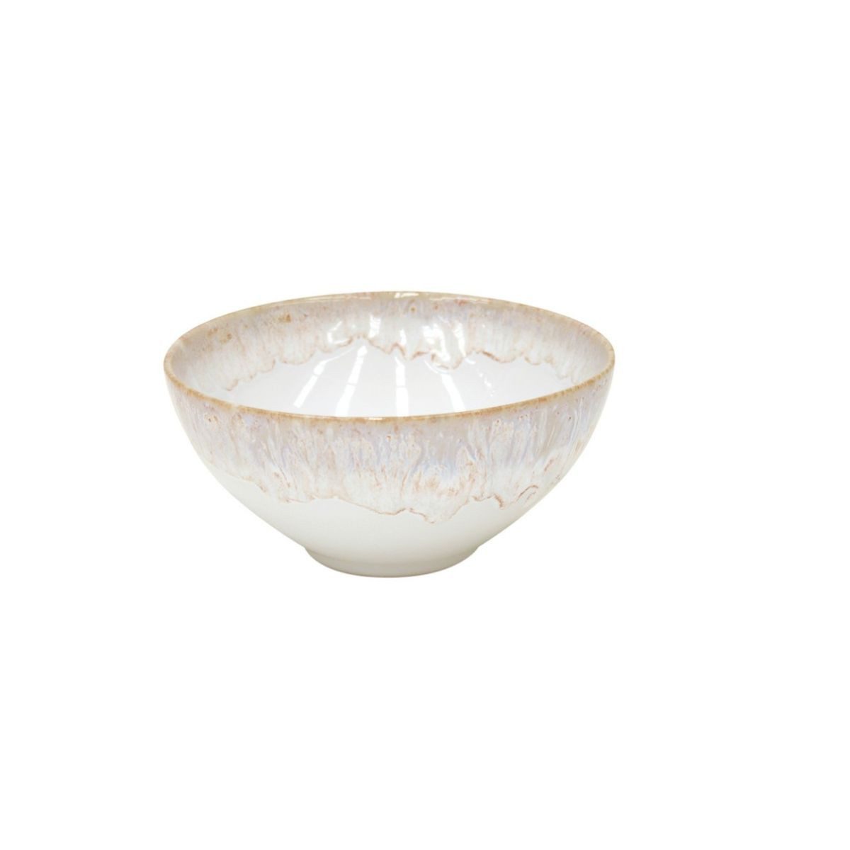 Costa Nova Müslischale Taomina Weiß Müsli-/Suppenschale, Casafina, Keramik, (1-tlg)