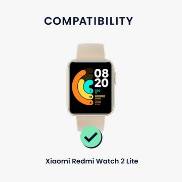 kwmobile Uhrenarmband 6x Sportarmband für Xiaomi Redmi Watch 2 Lite Armband, Armband TPU Silikon Großes Set Fitnesstracker - verschiedene Farben