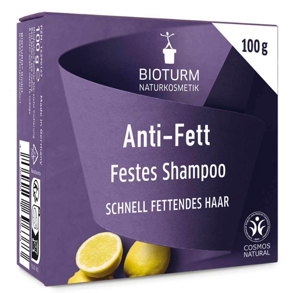 Bioturm Festes Haarshampoo Festes Shampoo, 100 g