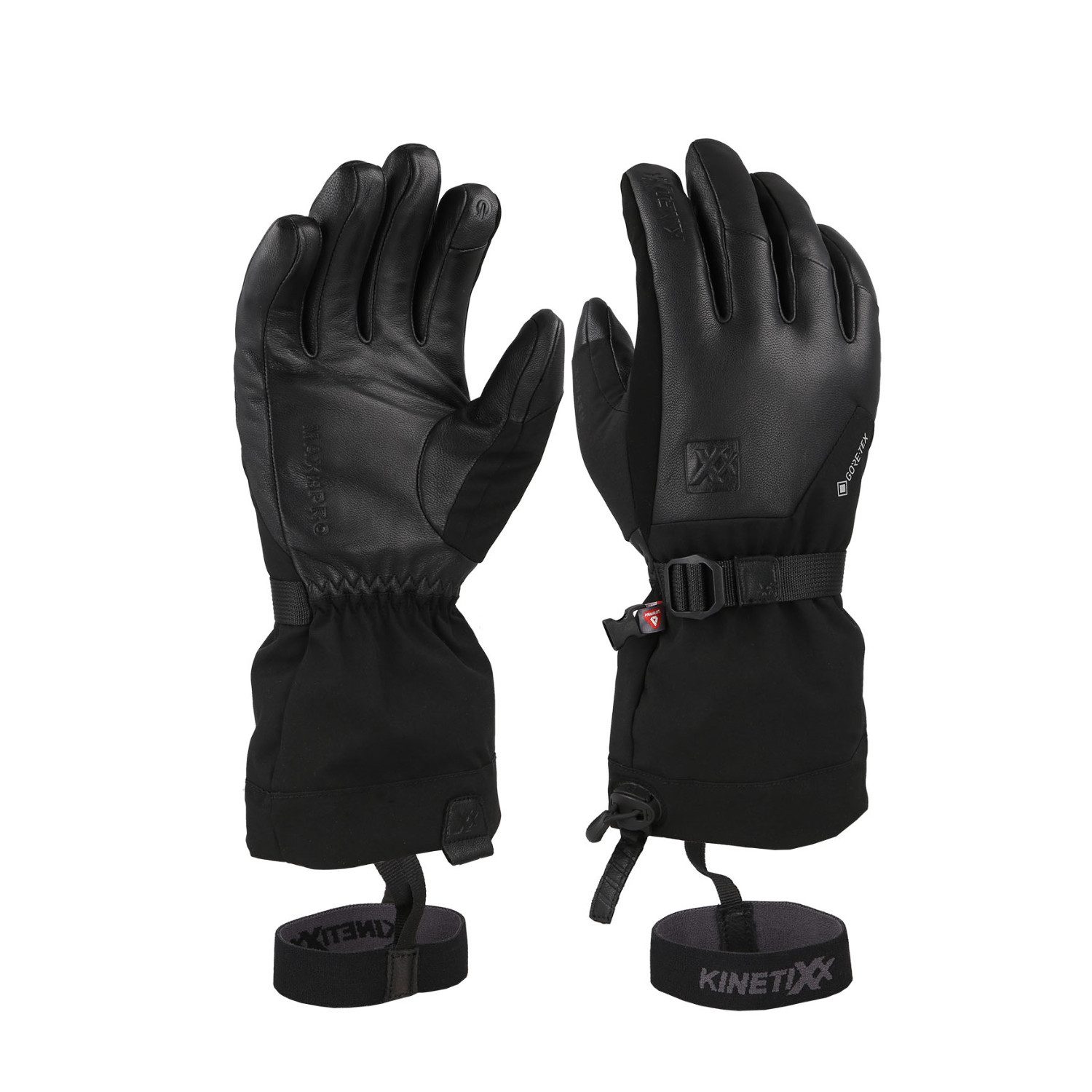 Kinetixx Skihandschuhe KinetiXx Beldin GTX® Herren Skihandschuhe – Warm & Wasserdicht (in Schwarz oder Mustard) Grip, Atmungsaktiv, Winddicht, Touchscreen kompatibel, Wasserdicht