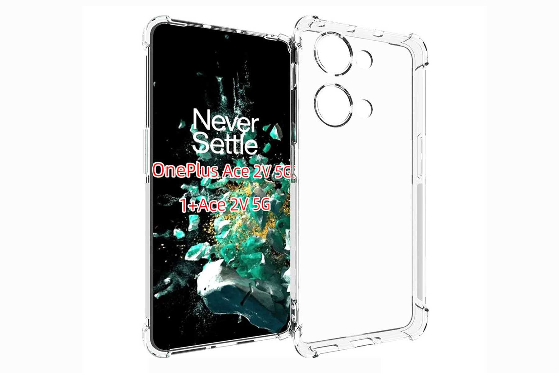 mtb more energy Smartphone-Hülle Clear Armor Case für OnePlus Nord 3 (CPH2491), Transparente TPU Schutzhülle Case Backcover mit Anti-Shock Verstärkung
