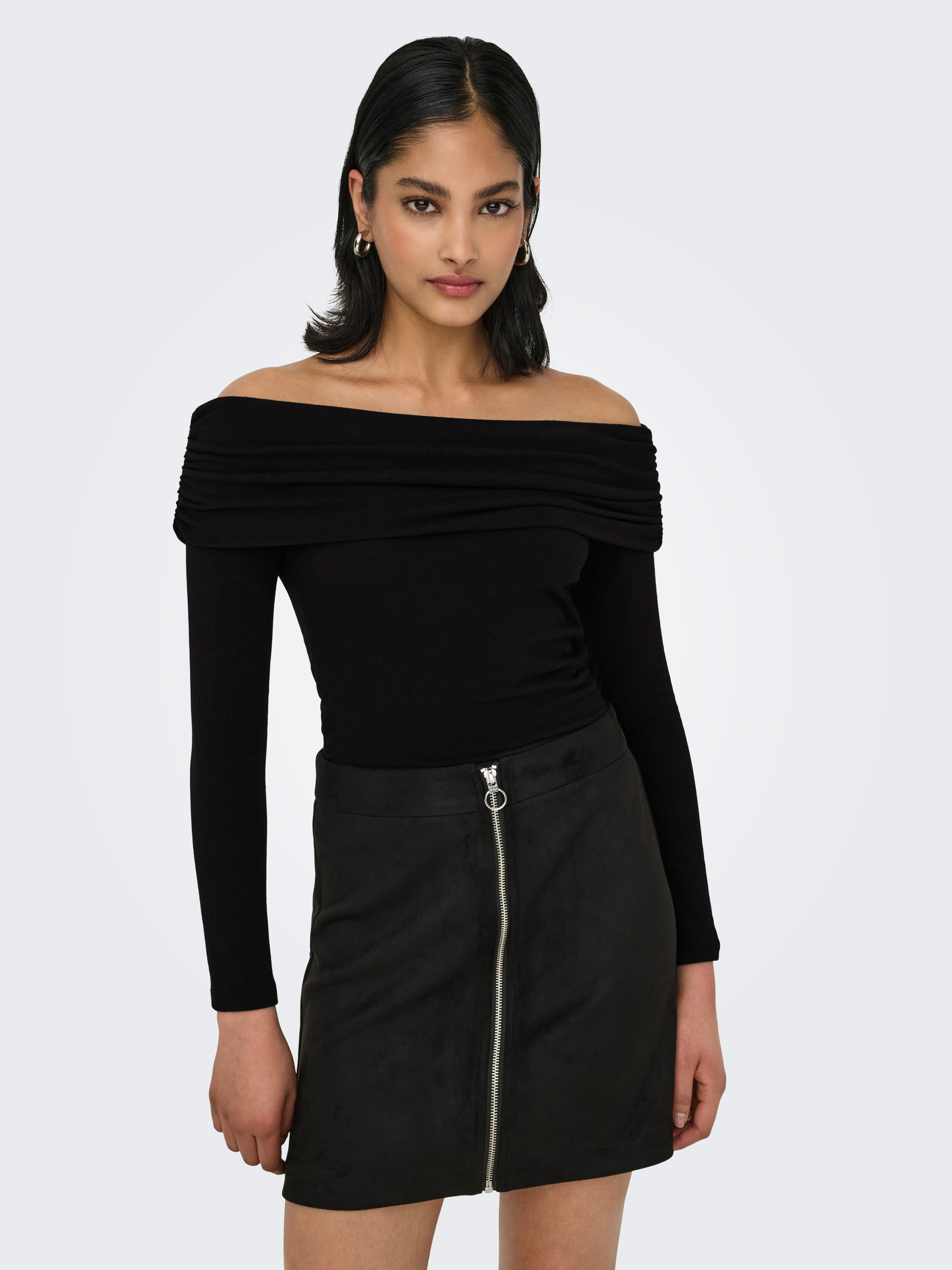 ONLY Langarmshirt ONLGLAMOUR L/S OFF SHOULDER günstig online kaufen