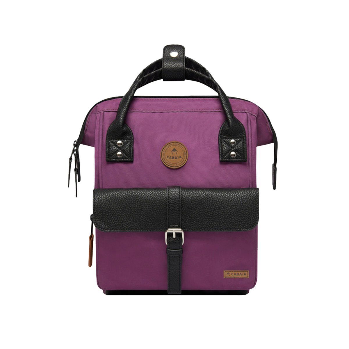 CABAIA Rucksack Adventurer Small Singapour (Set, 3-tlg., inkl. 2 auswechselbaren Vordertaschen), Tagesrucksack mit austauschbaren Vordertaschen