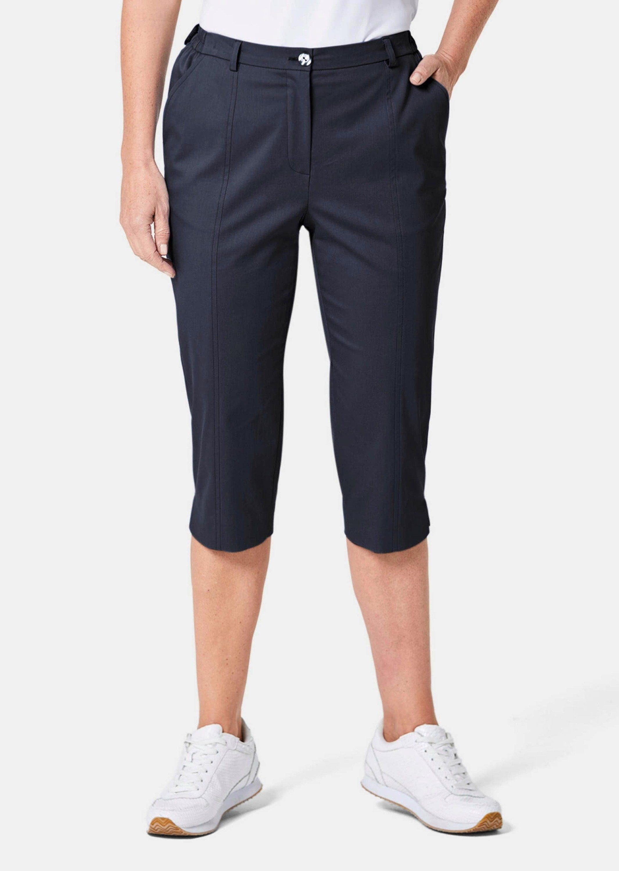 GOLDNER Caprihose Sportive Capri-Hose aus trageangenehmen günstig online kaufen