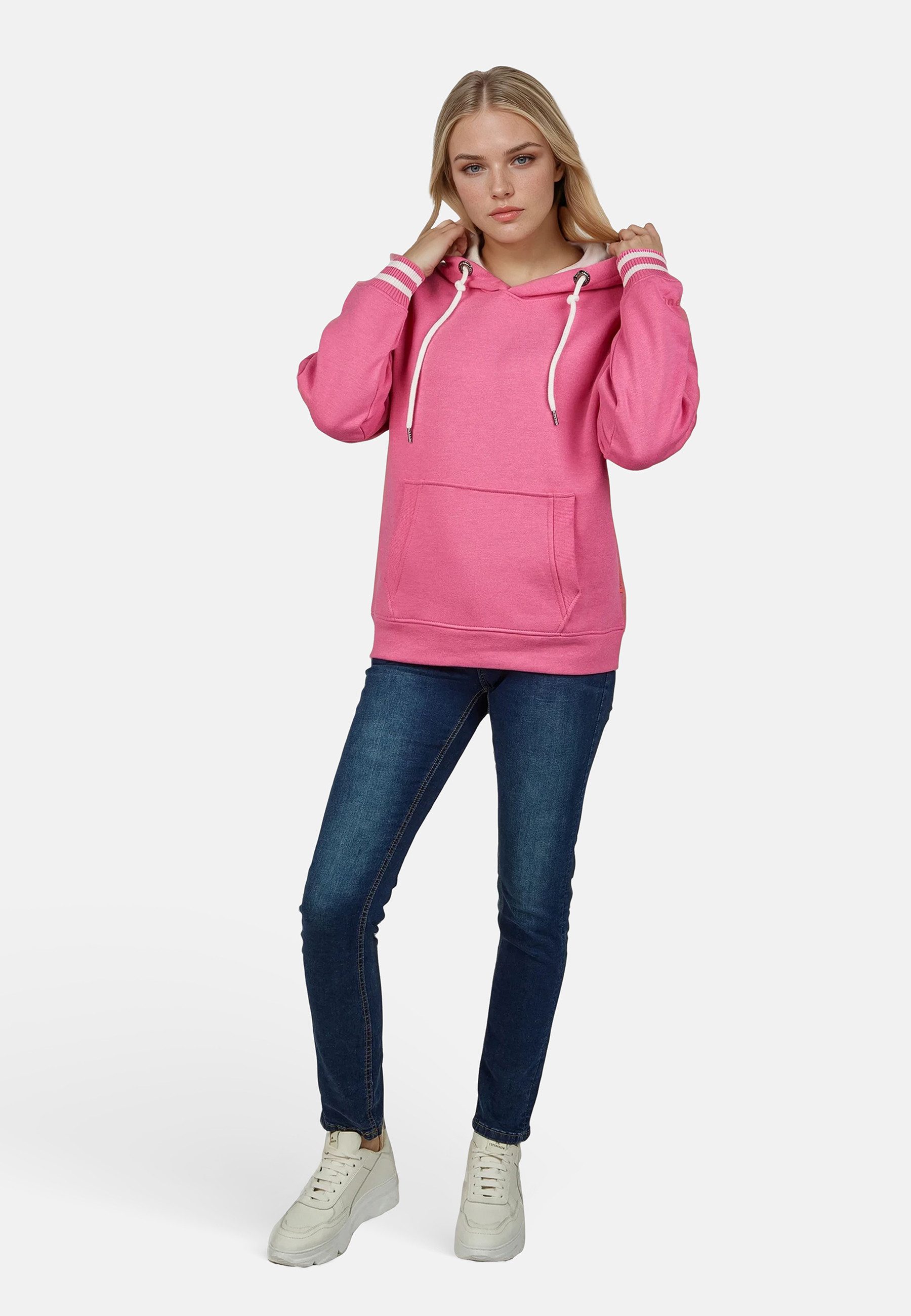 salzhaut Hoodie ÜLKEN Damen Relaxed-Fit salzhaut Kapuzenpullover – bequemer Fit und nordisch klares Design