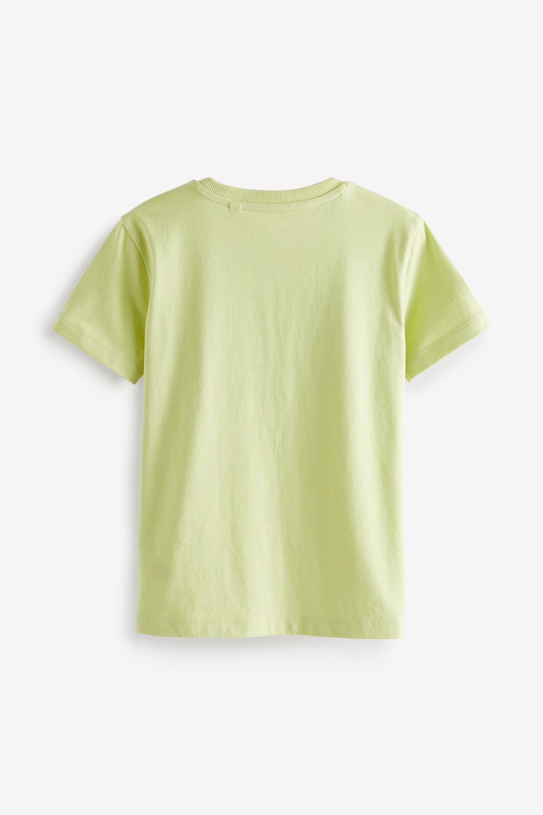 T-Shirts Grafik T-Shirt Teal Next mit Space Blue/Yellow im 2er-Pack (2-tlg)