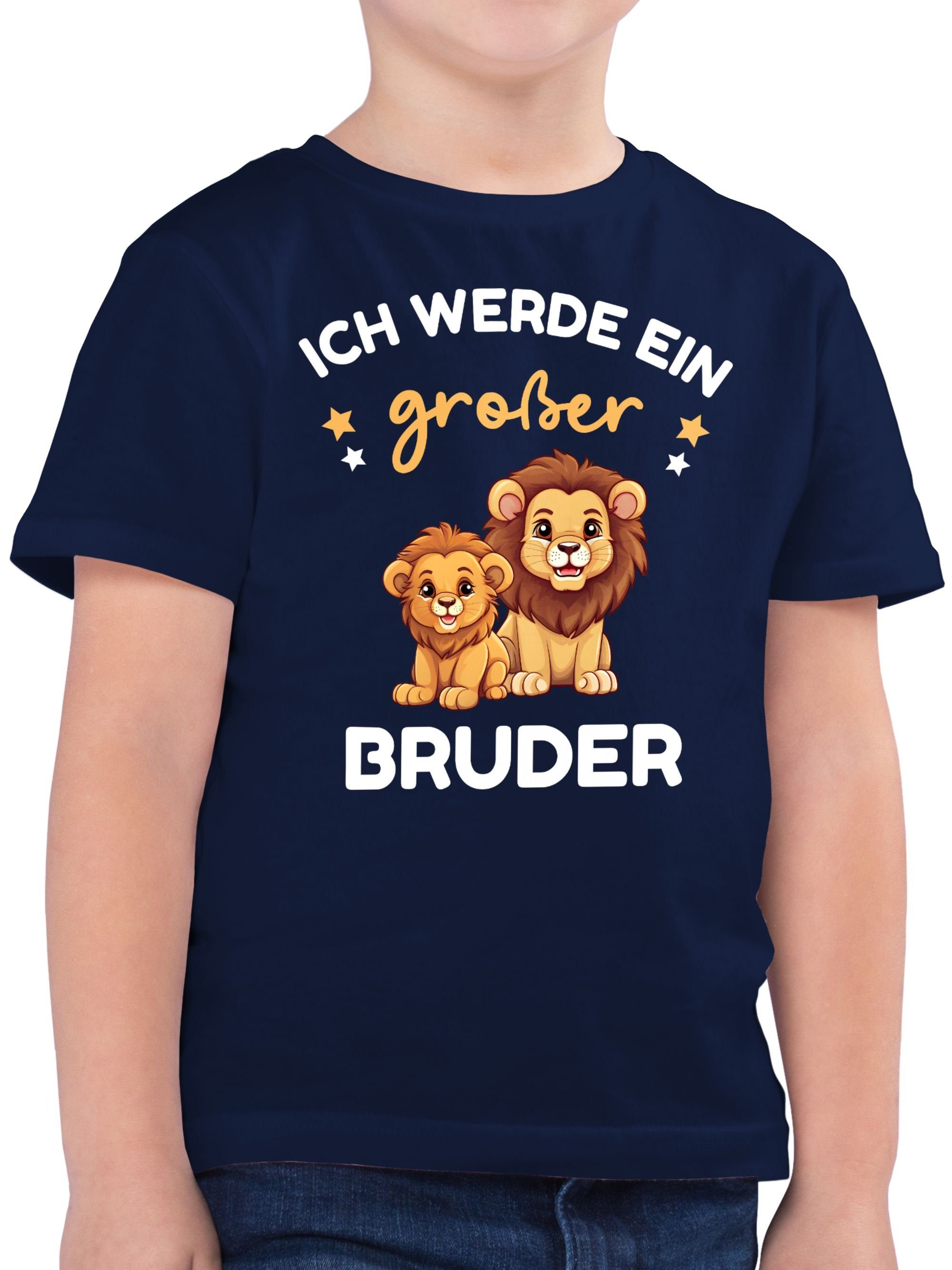 T-Shirt Ich werde großer Bruder Geschenk Löwen