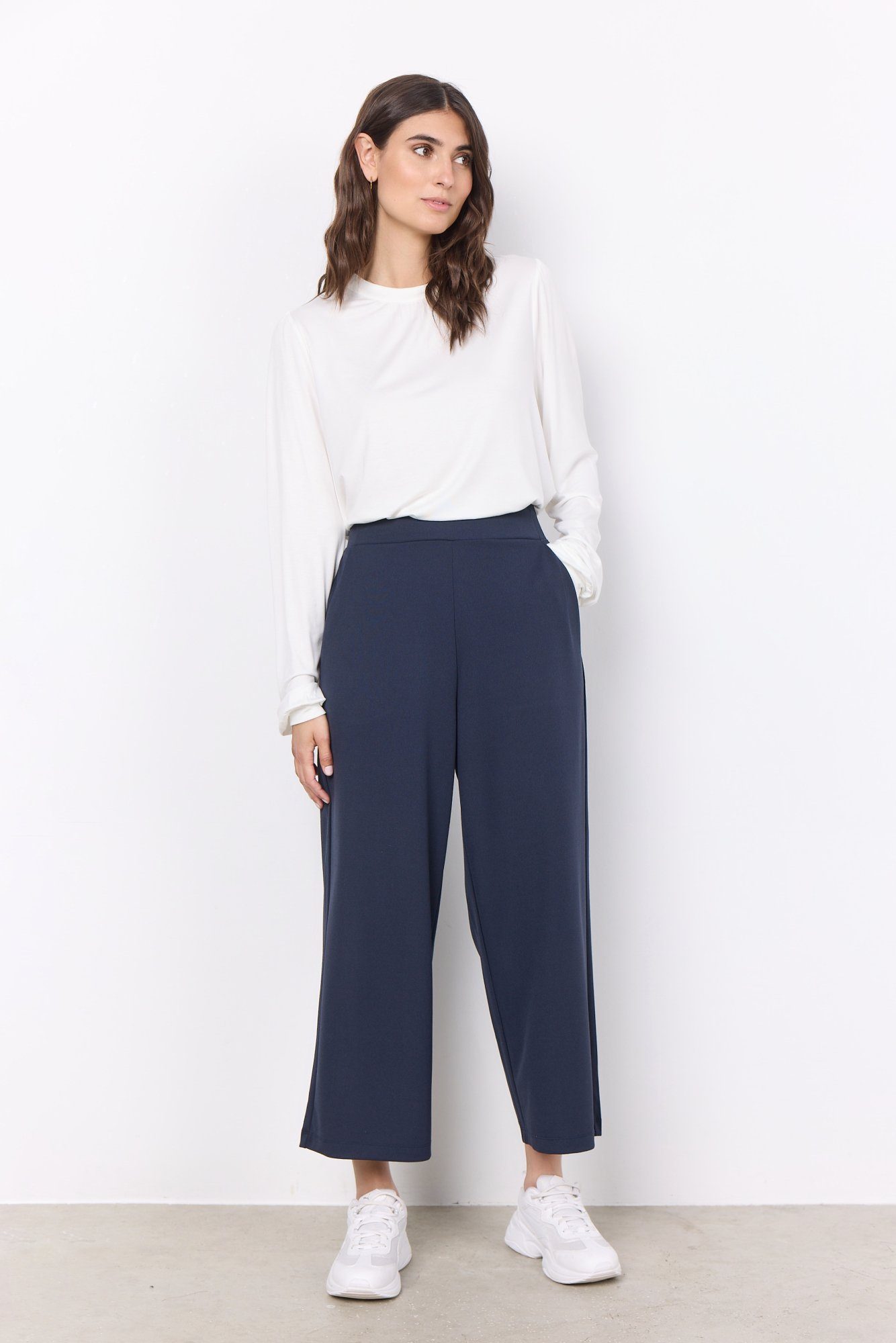 soyaconcept Schlupfhose SC-SIHAM 36 Sommerhose, bequeme Culotte in 7/8 Länge und lässiger Passform