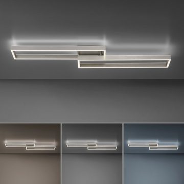 Paul Neuhaus Deckenleuchte PAAN, LED fest integriert, warmweiß - kaltweiß, LED, CCT - über Fernbedienung, Fernbedienung, Funk inkl.