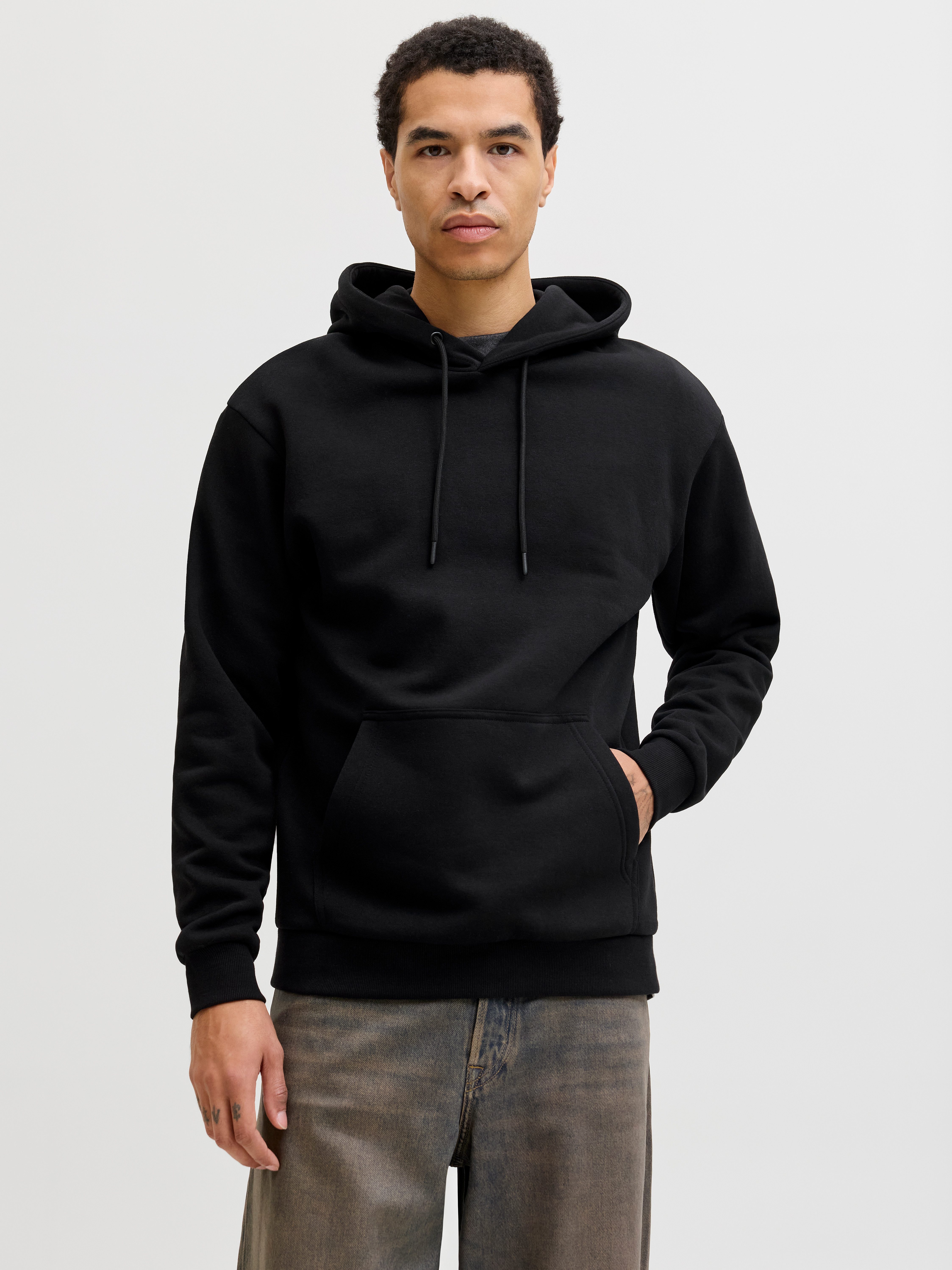 Jack & Jones Kapuzensweatshirt JJEBRADLEY SWEAT HOOD NOOS mit Känguru Tasch günstig online kaufen