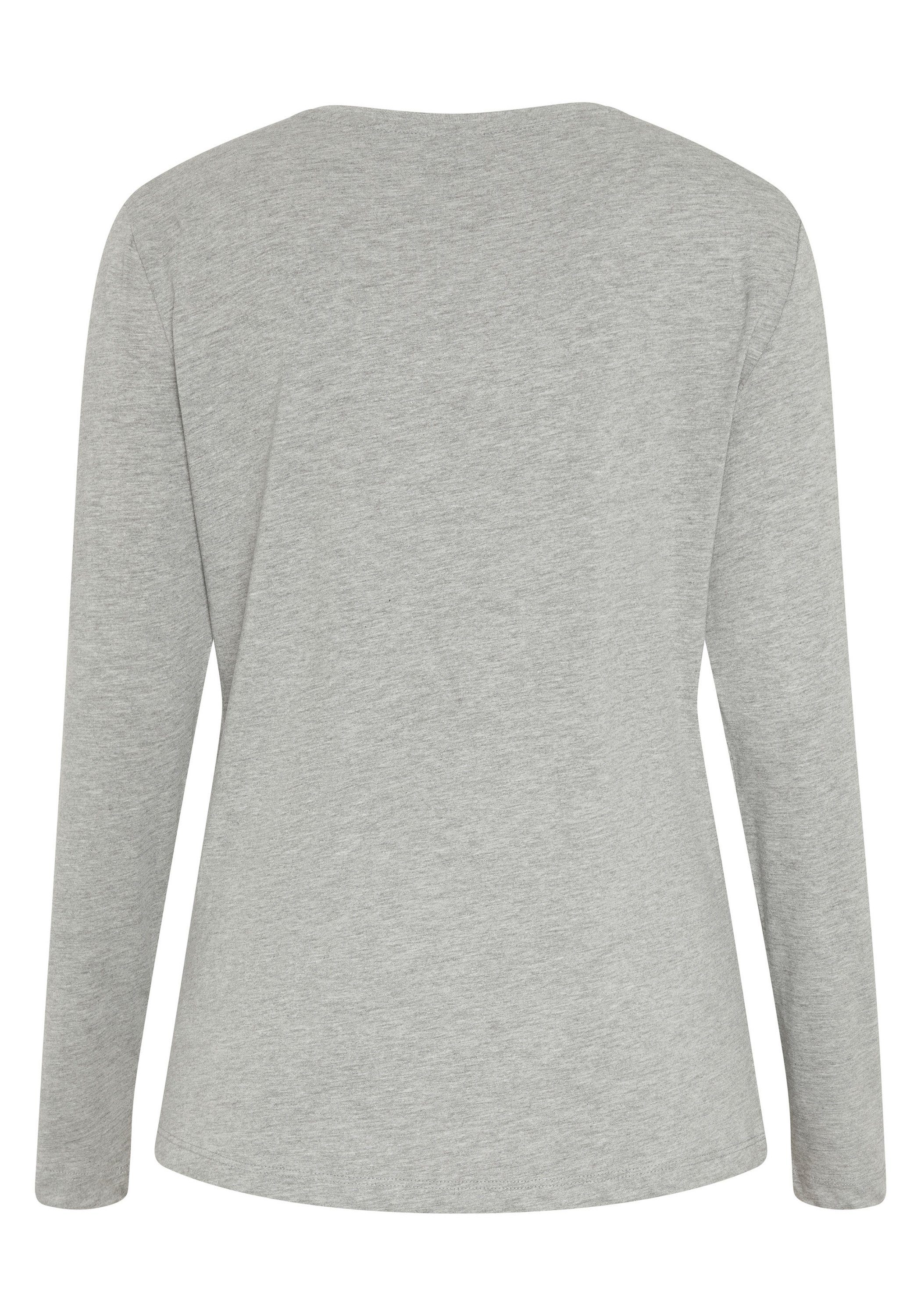 Polo Sylt Print-Shirt im Label-Design günstig online kaufen