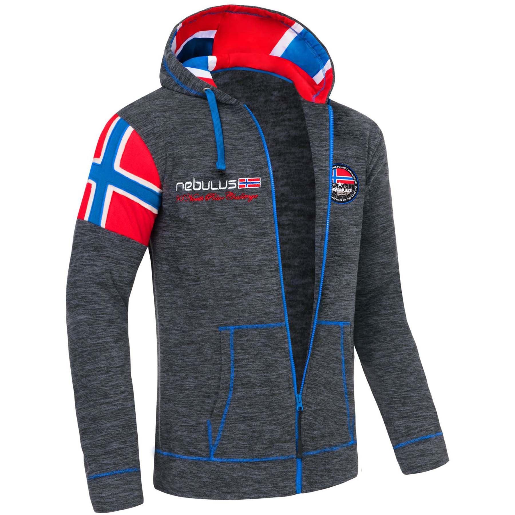 Nebulus Fleecejacke SEARCHER, P4140 - Herren, schwarz melier, M günstig online kaufen