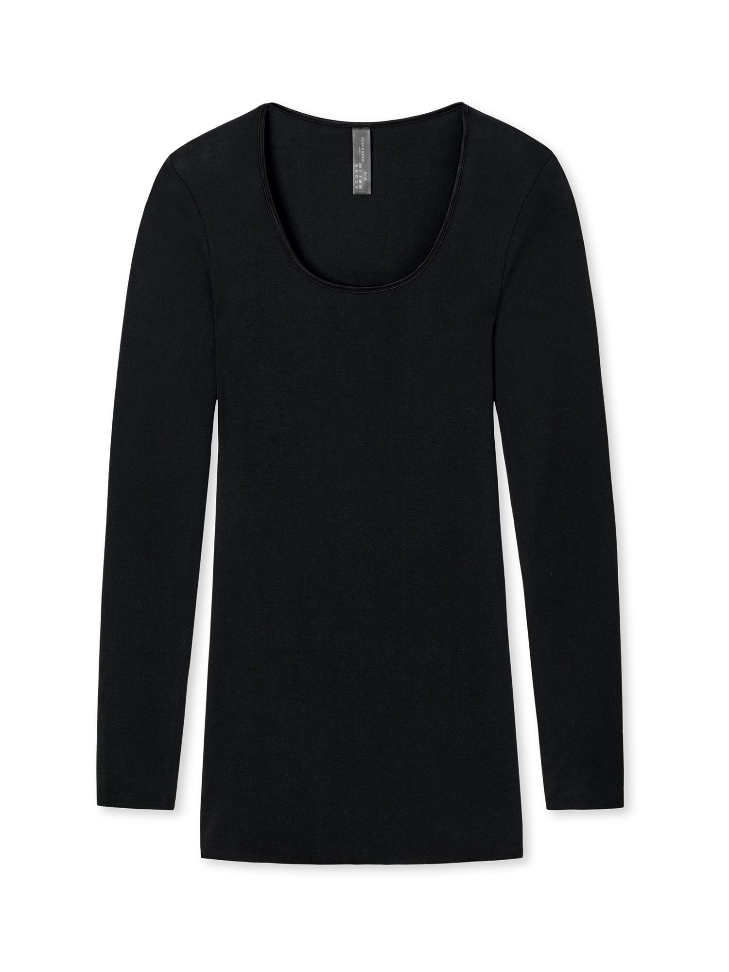 Schiesser Longsleeve Feinripp - Luxury unterhemd shirt langarm günstig online kaufen