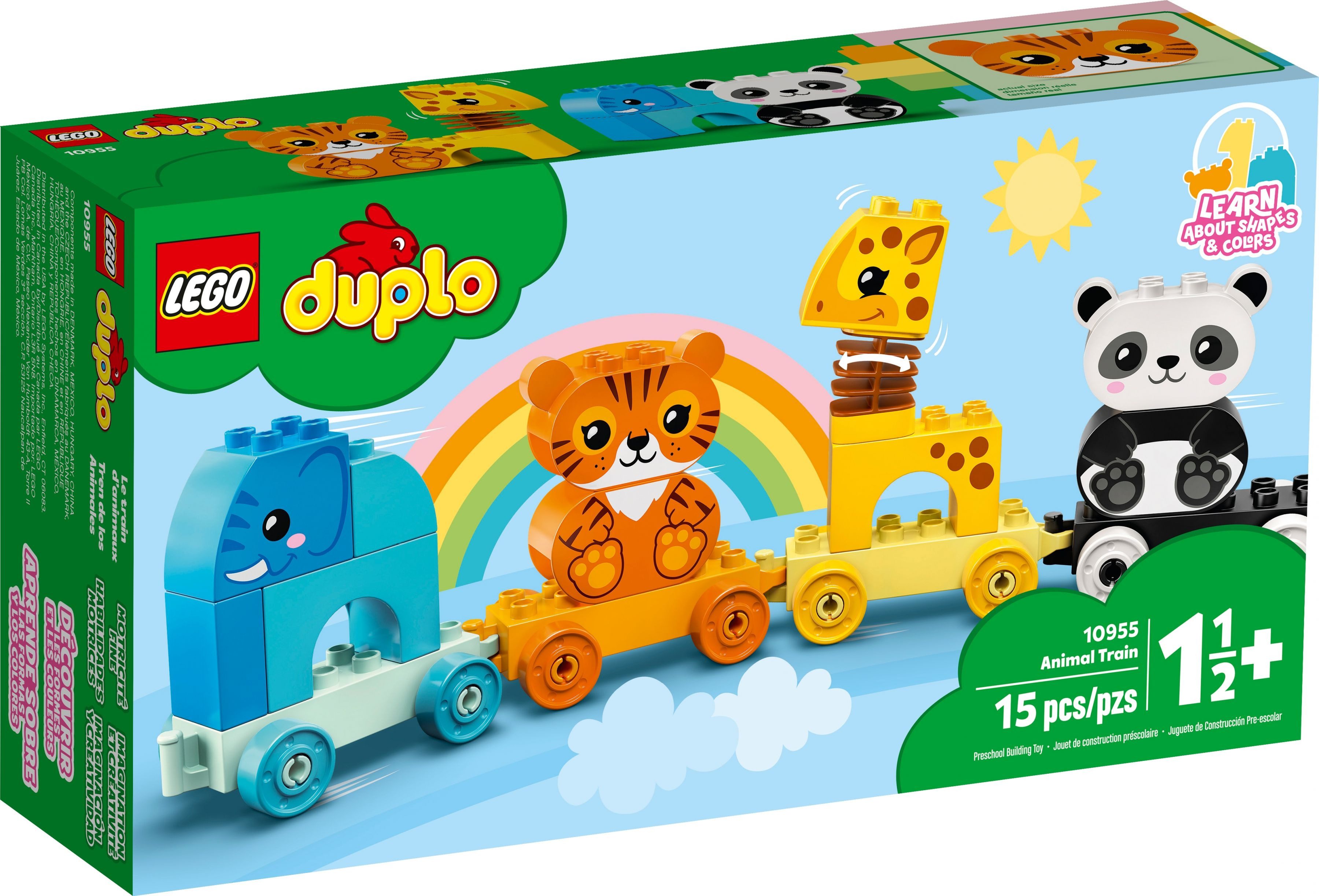 LEGO® LEGO® Duplo 10955 Mein erster Tierzug Konstruktionsspielsteine, (15 S günstig online kaufen
