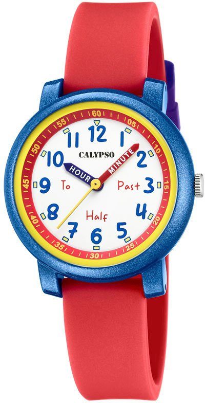 ideal als First Watch, WATCHES K5827/5, auch CALYPSO My Lernuhr, Quarzuhr Geschenk