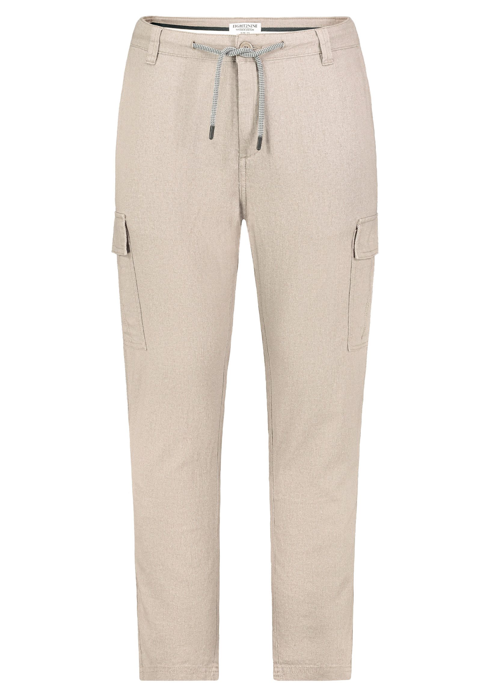 Eight2Nine Chinos Eight2nine Herren Leinen Hose Leinenhose Regular Freizeit günstig online kaufen