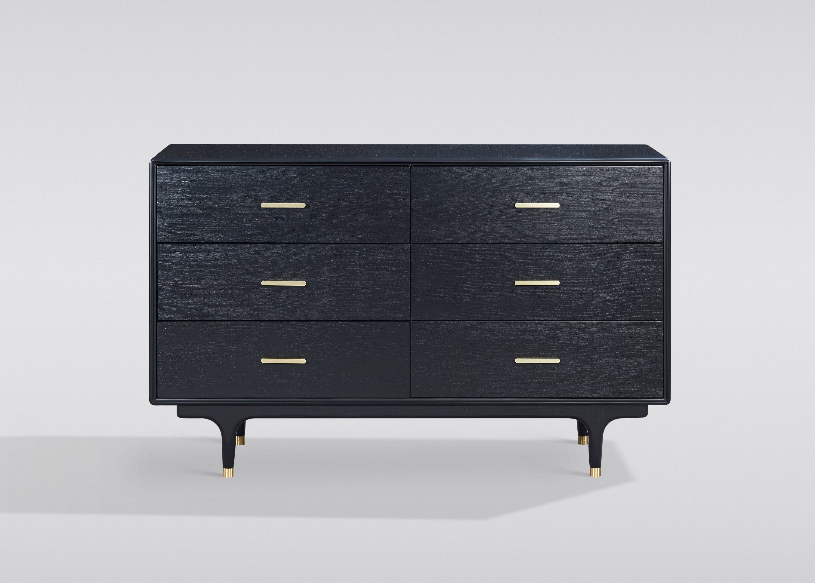 Livin Hill Kommode Stilig, Möbelgleiter verstellbar, Soft-Close-System, sichtbare Holzstruktur