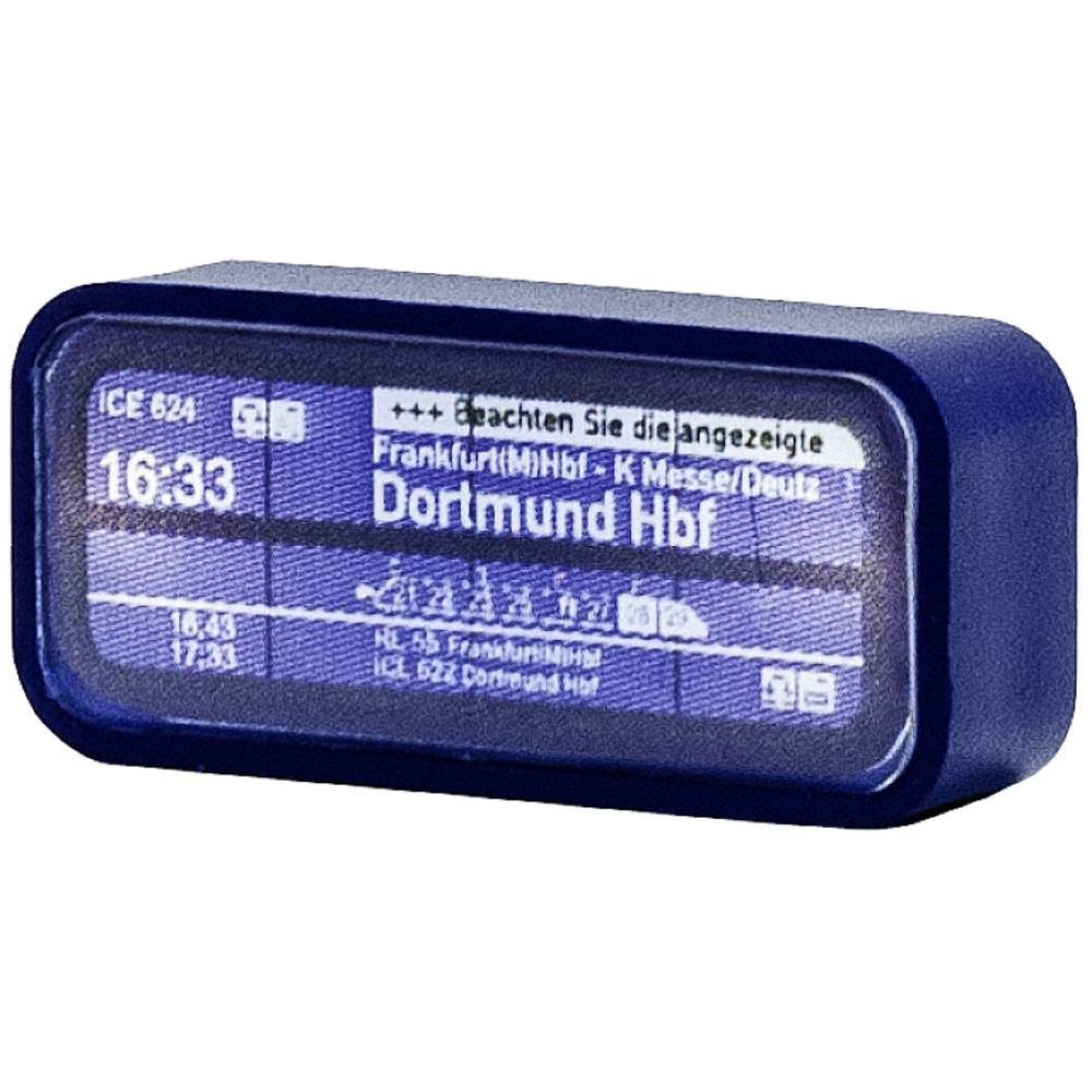 Modelleisenbahn-Fertiggelände H0 Moderner Zugzielanzeiger mit LED-Beleuchtung