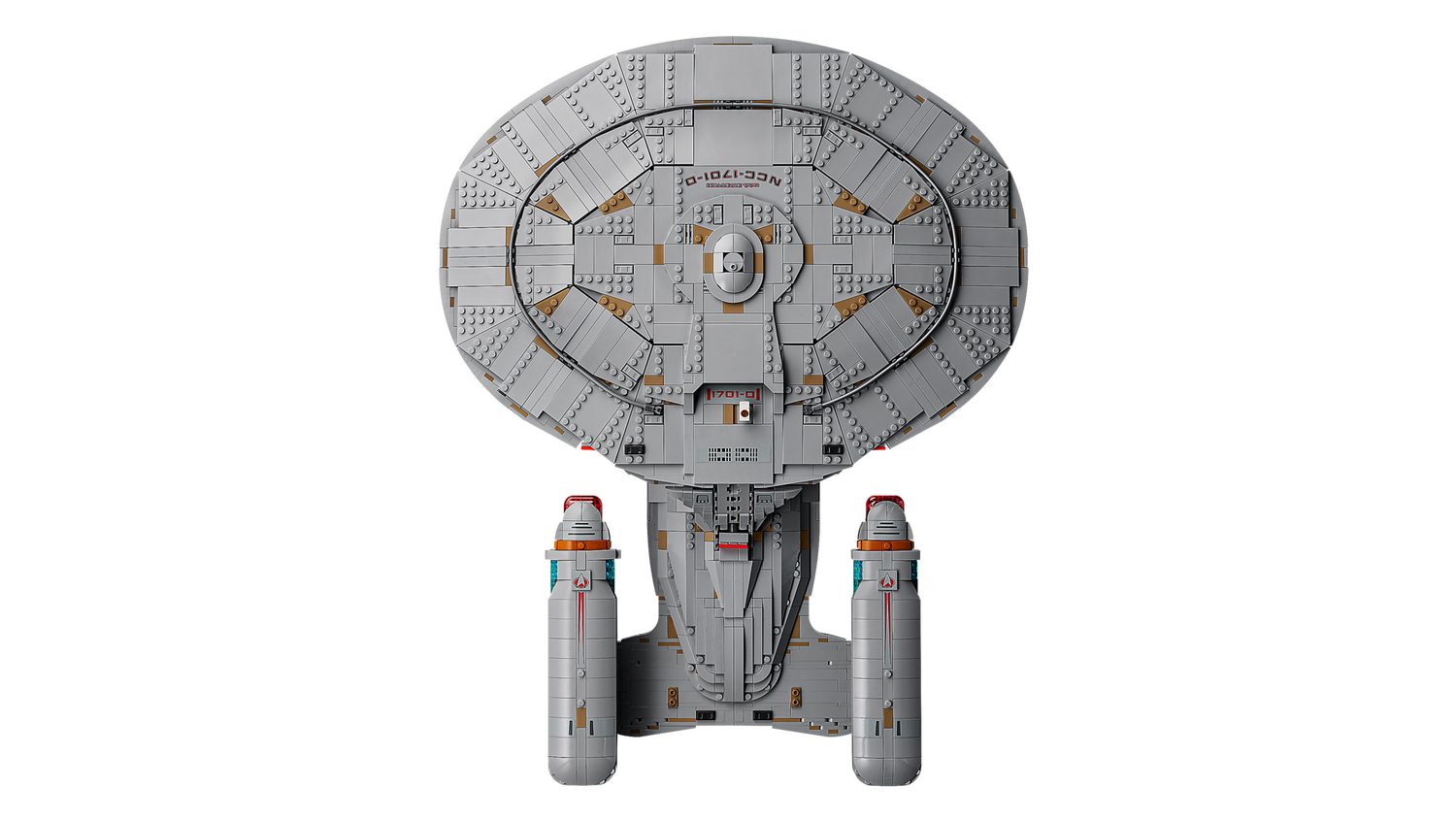 LEGO® Icons 10356 Star Trek: U.S.S. Enterprise NCC-1701-D™ Spielbausteine, (Set, 3600 St., Set)