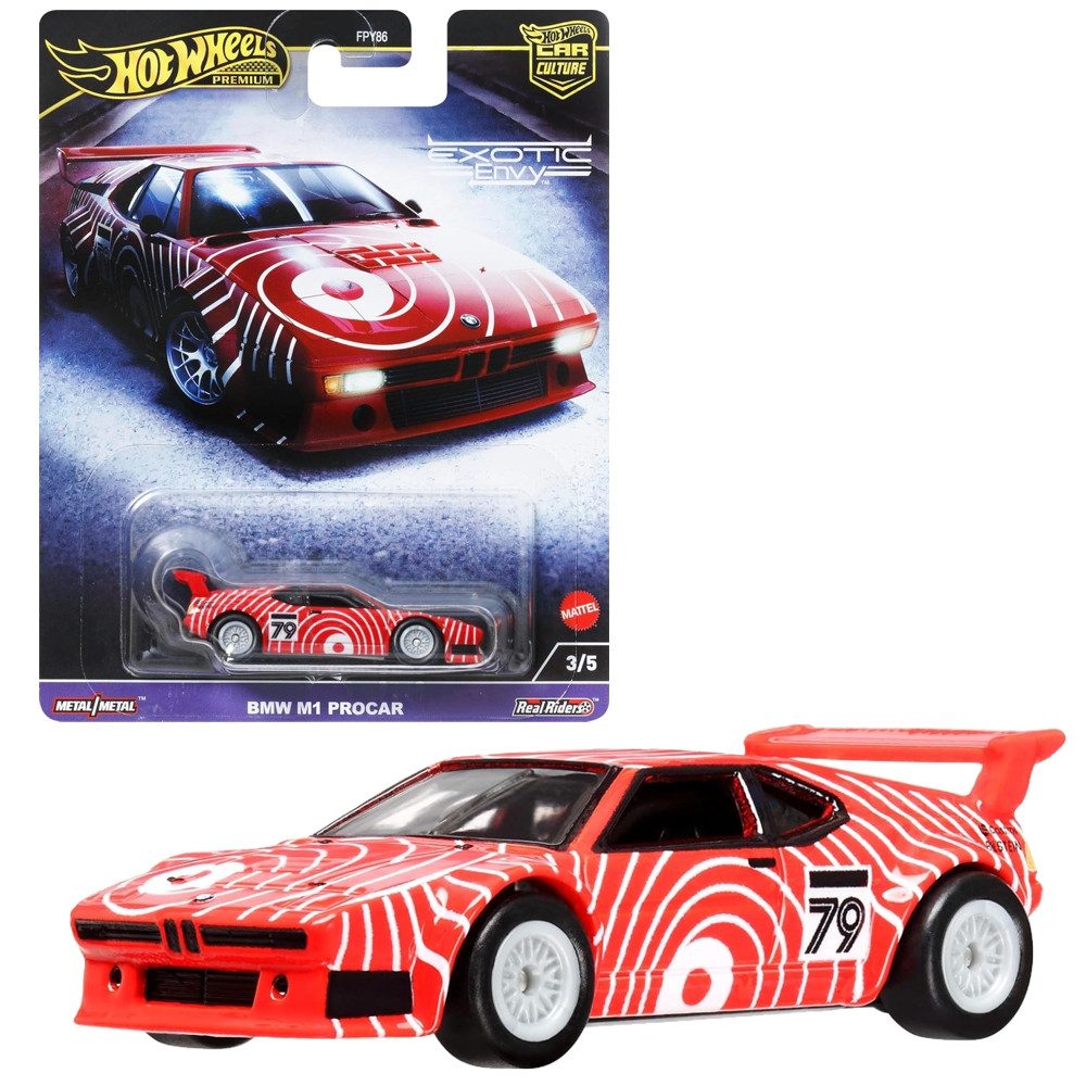 Hot Wheels Spielzeug-Rennwagen BMW M1 Procar HKC79 Hot Wheels Car Culture C günstig online kaufen