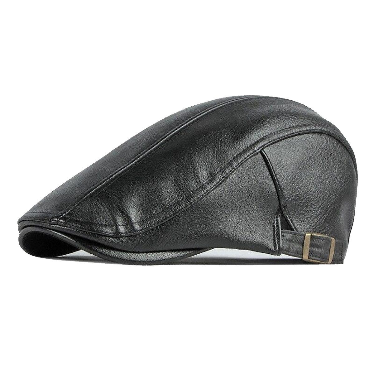 Sporty Flat Cap Schirmmütze Retro Vintage Gatsby mit Schirm Schiebermütze Newsboy