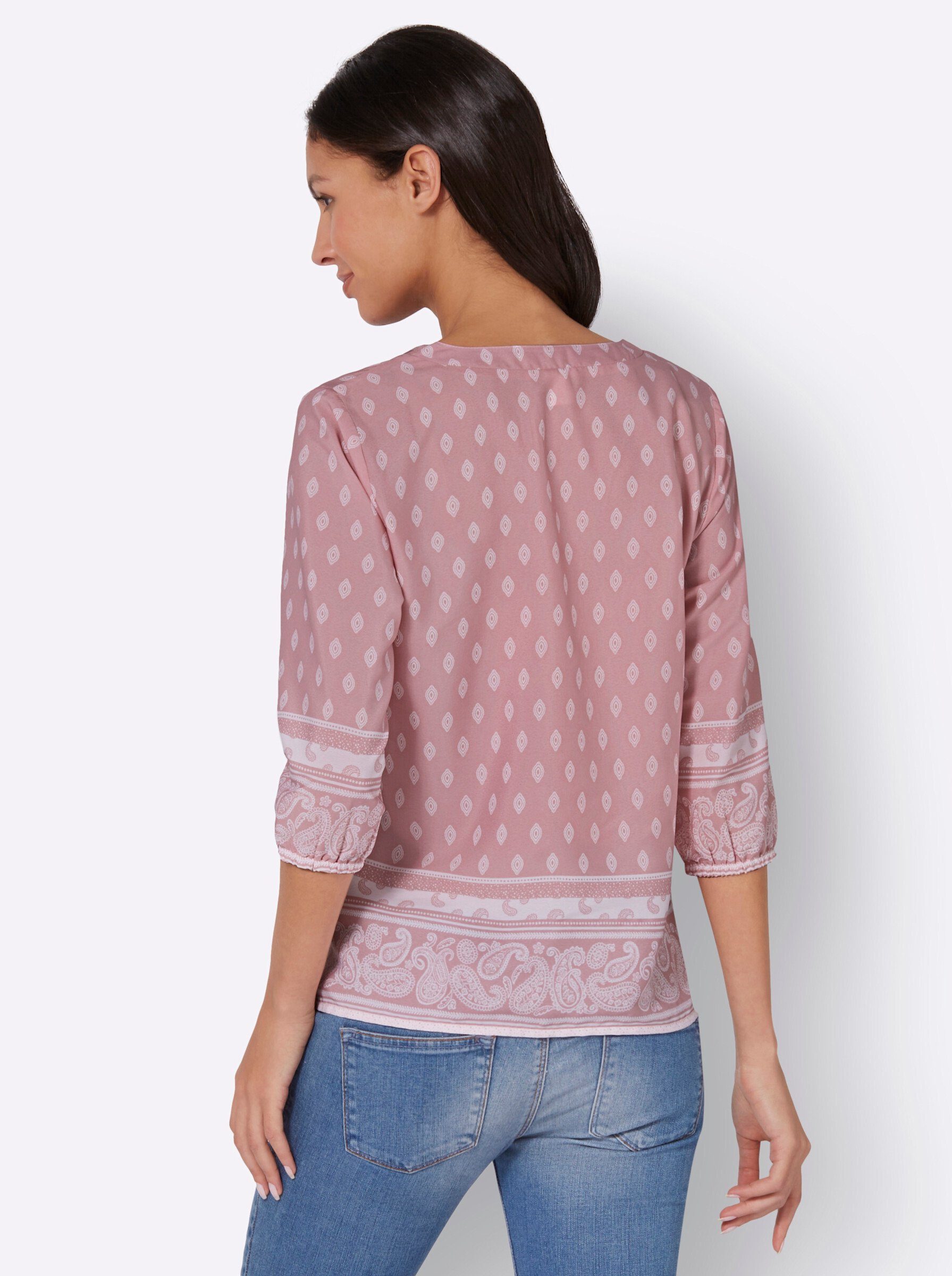 Sieh an! Klassische Bluse Tunika . günstig online kaufen