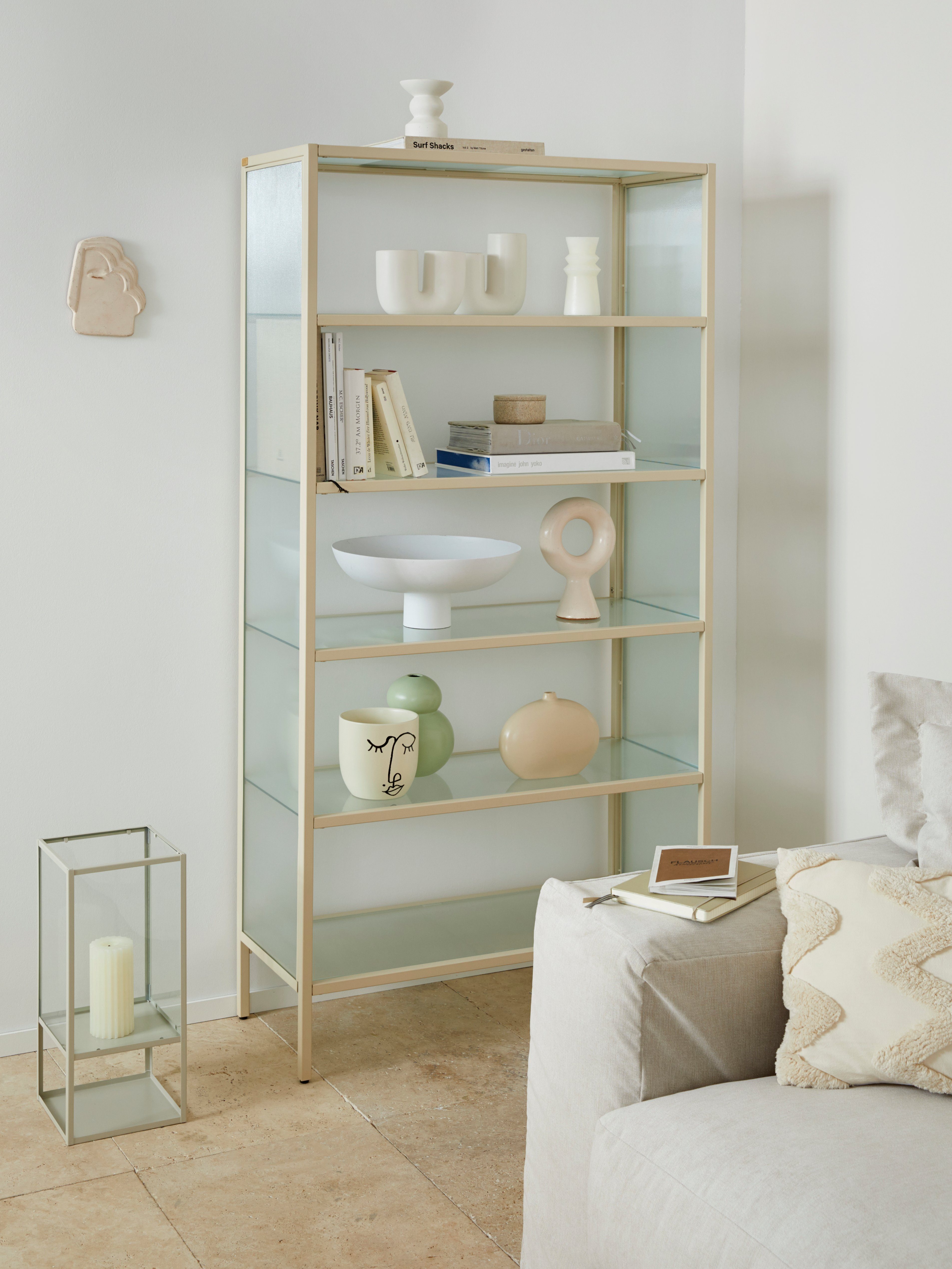 LeGer Home by Lena Gercke Windlicht Zhara (1 St), aus Metall und Glas – Bild 3 von 4