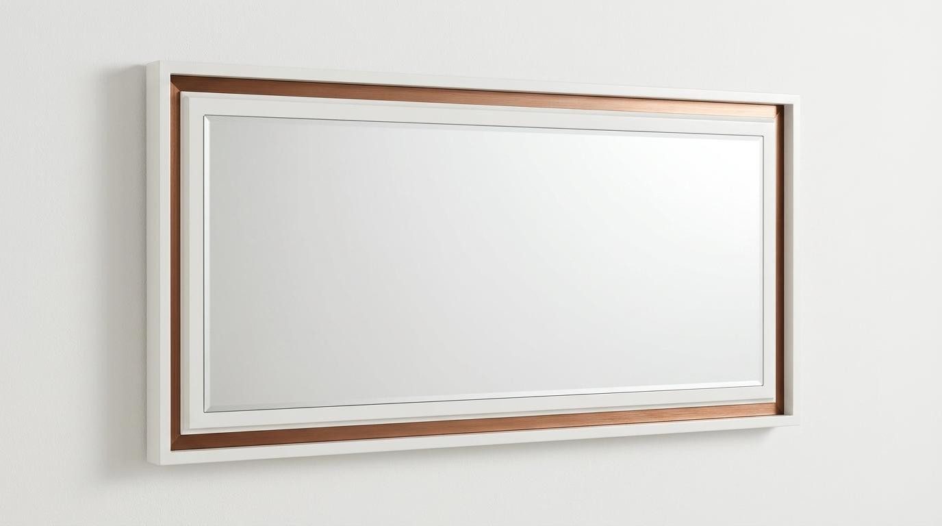 JVmoebel Spiegel Spiegel Stil modern weiß Wohnzimmer praktisch rechteckig komfortabel (1-tlg)