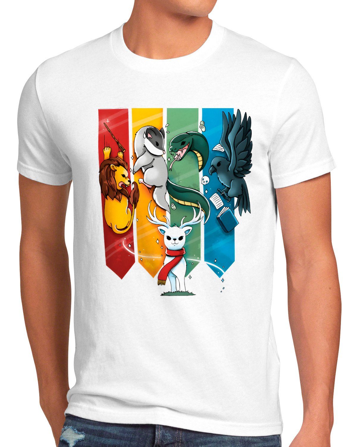 style3 T-Shirt Magical Beasts potter harry hogwarts gryffindor hufflepuff slytherin