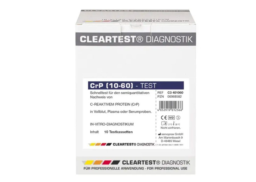 CRP-Schnelltest (10/60) ist ein semiquantitativer Schnelltest