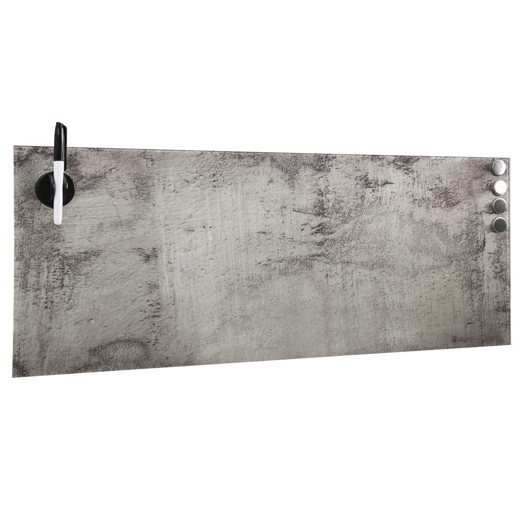 vidaXL Magnettafel Magnettafel Wandmontage Glas 60x20 cm – Bild 2 von 5
