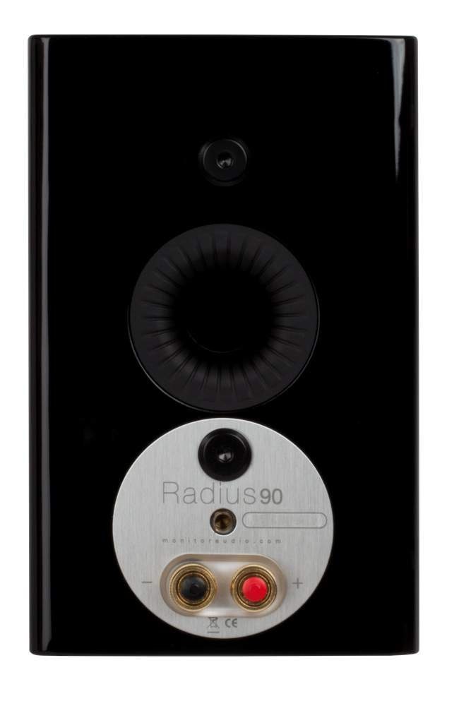 MONITOR AUDIO Radius 3G 90 Kompakt-Lautsprecher [Paar] schwarz hochglanz Regal-Lautsprecher