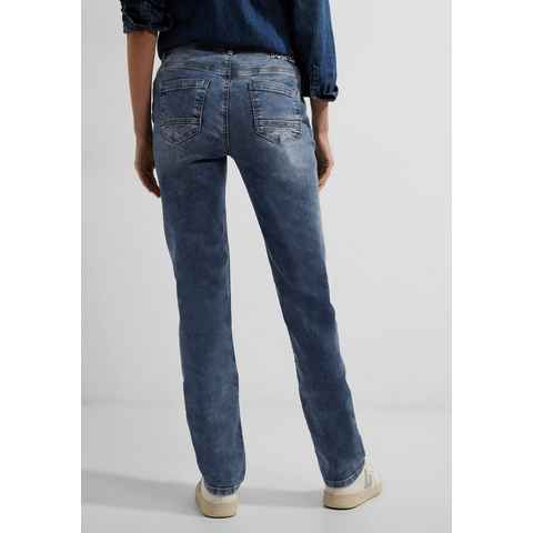 Cecil Gerade Jeans High Waist