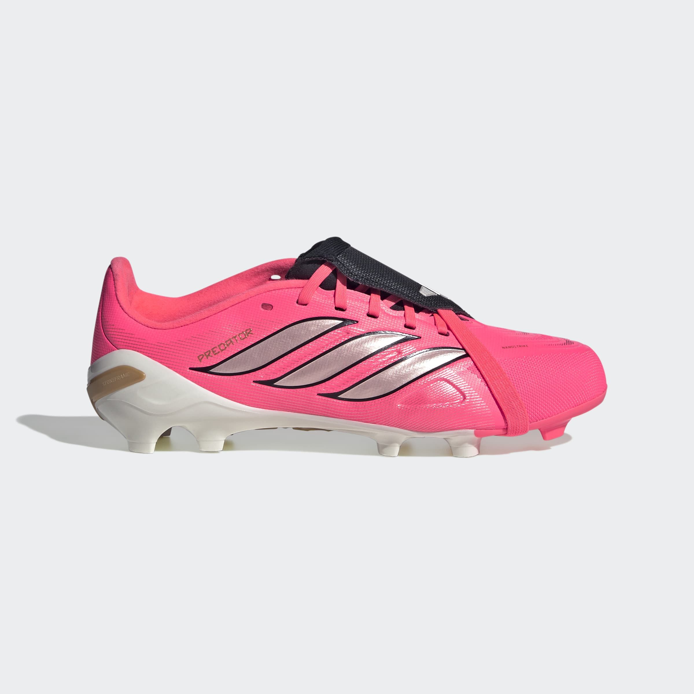 adidas Performance PREDATOR LEAGUE KIDS, FESTE BÖDEN, UMSCHLAGBARE ZUNGE Fußballschuh für Rasen und feste Böden, Jugendliche & Kinder, gespielt bei der WM