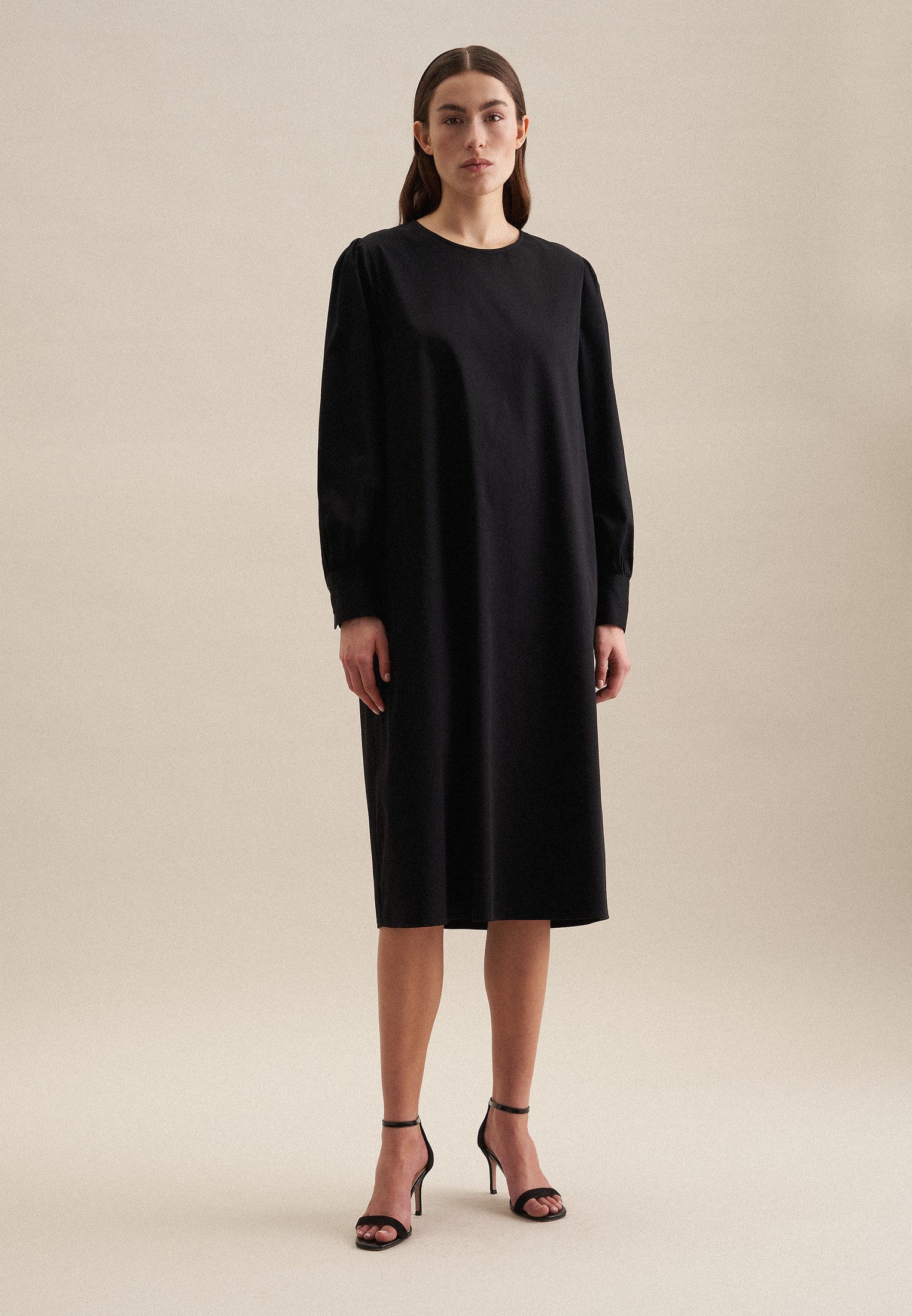 Sommerkleid Schwarze Rose