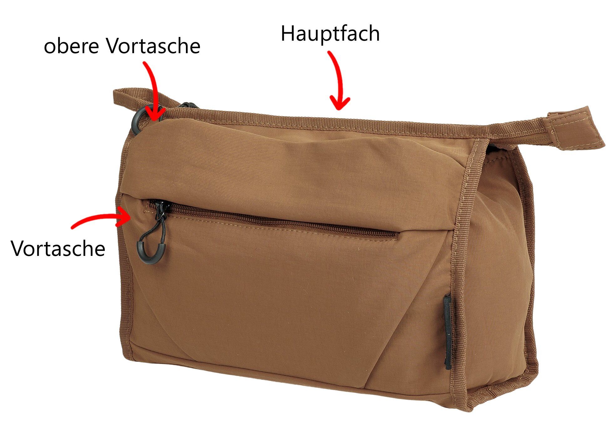 ELEPHANT Kulturbeutel Kulturtasche Porto groß Kosmetiktasche, Washbag Reise Gepäck Beautycase Tasche Kosmetikbeutel 3730 +b – Bild 5 von 5