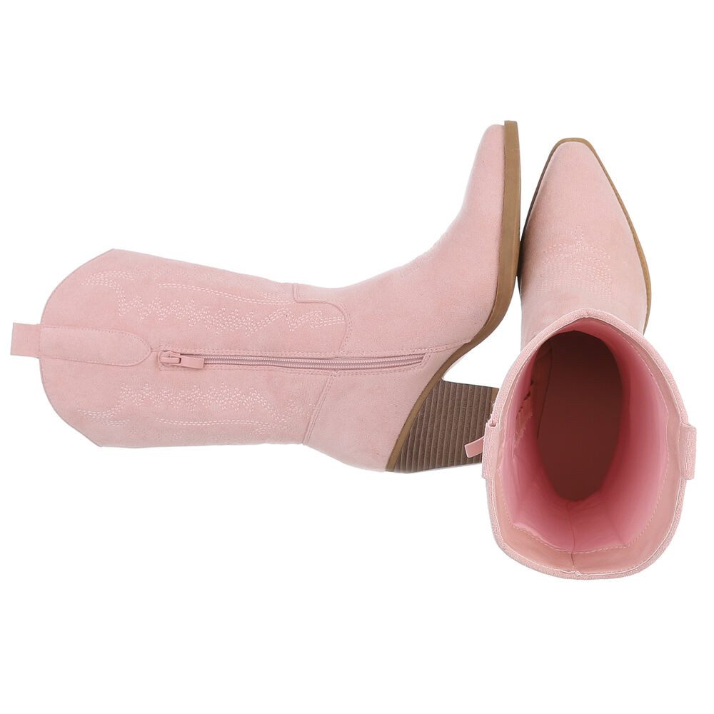 Ital-Design Stilvolle Damenstiefel aus hochwertigem Material günstig online kaufen