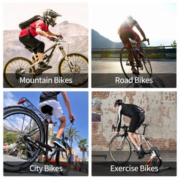 DAKYAM Fahrradsattel Ergonomisch Fahrrad Sattel, breiter weicherkomfortabel, Fahrrad Sattel Herren Damen für Rennrad, Mountainbike
